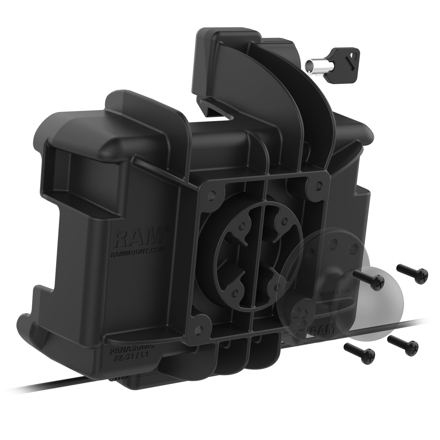 RAM® Key Locking Power + Data Dock for Panasonic FZ-S1 & FZ-L1 (RAM-HOL-PAN15PDKLU)