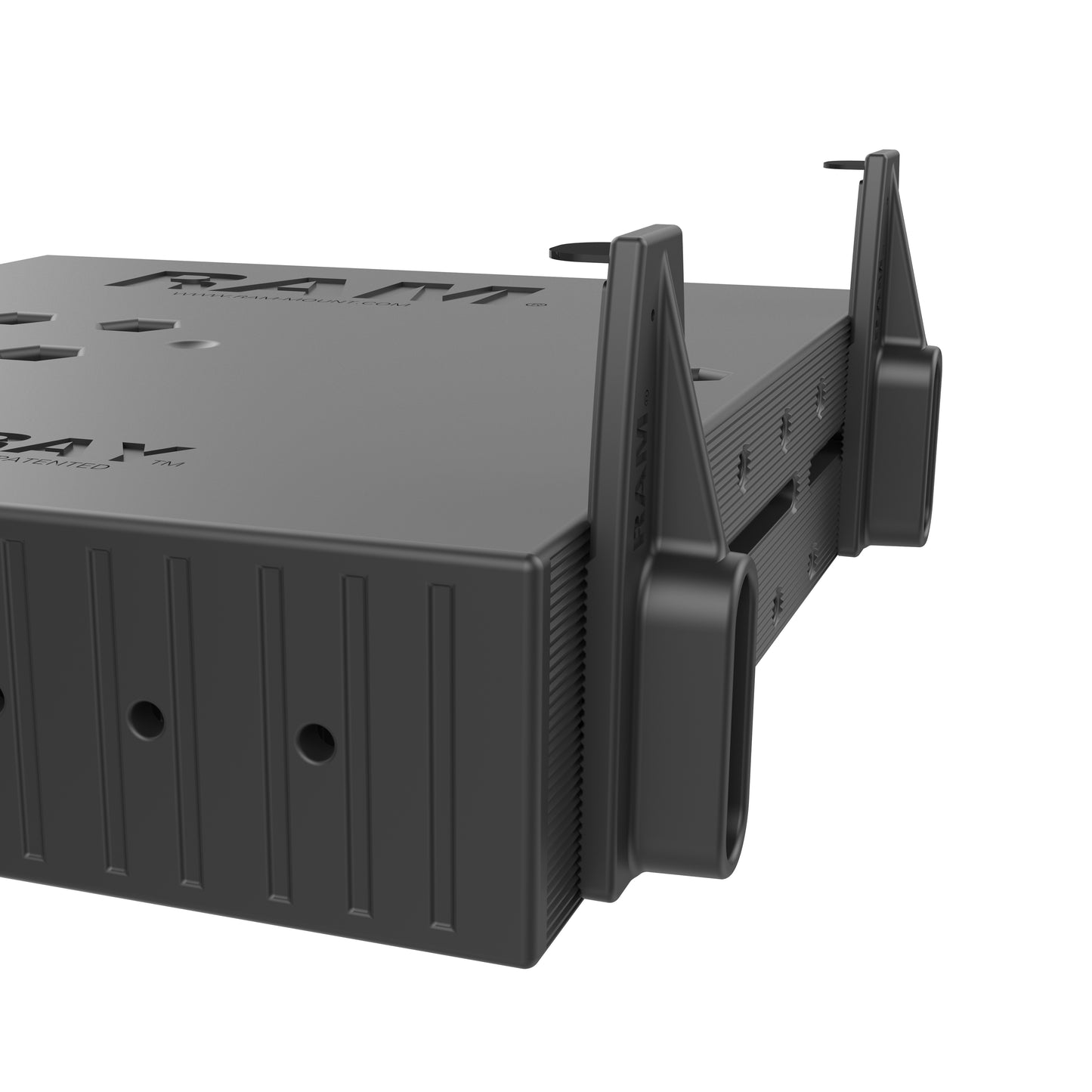 RAM® Tough-Tray™ Spring Loaded Laptop Holder with Flat Retaining Arms (RAM-234-3FL)