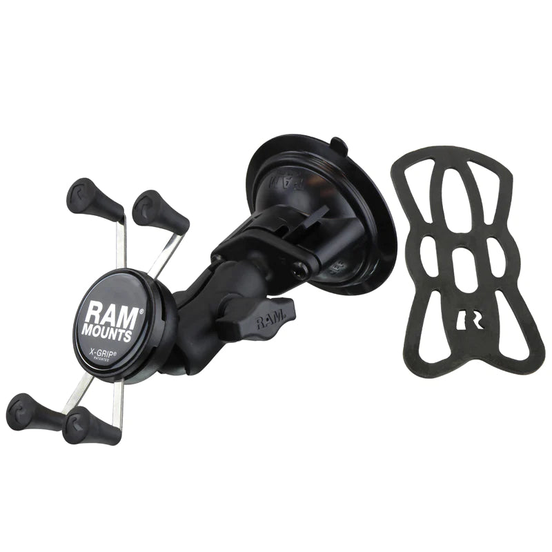 RAM® X-Grip® Phone Mount with Twist-Lock™ Suction Cup (RAM-B-166-A-UN7U)