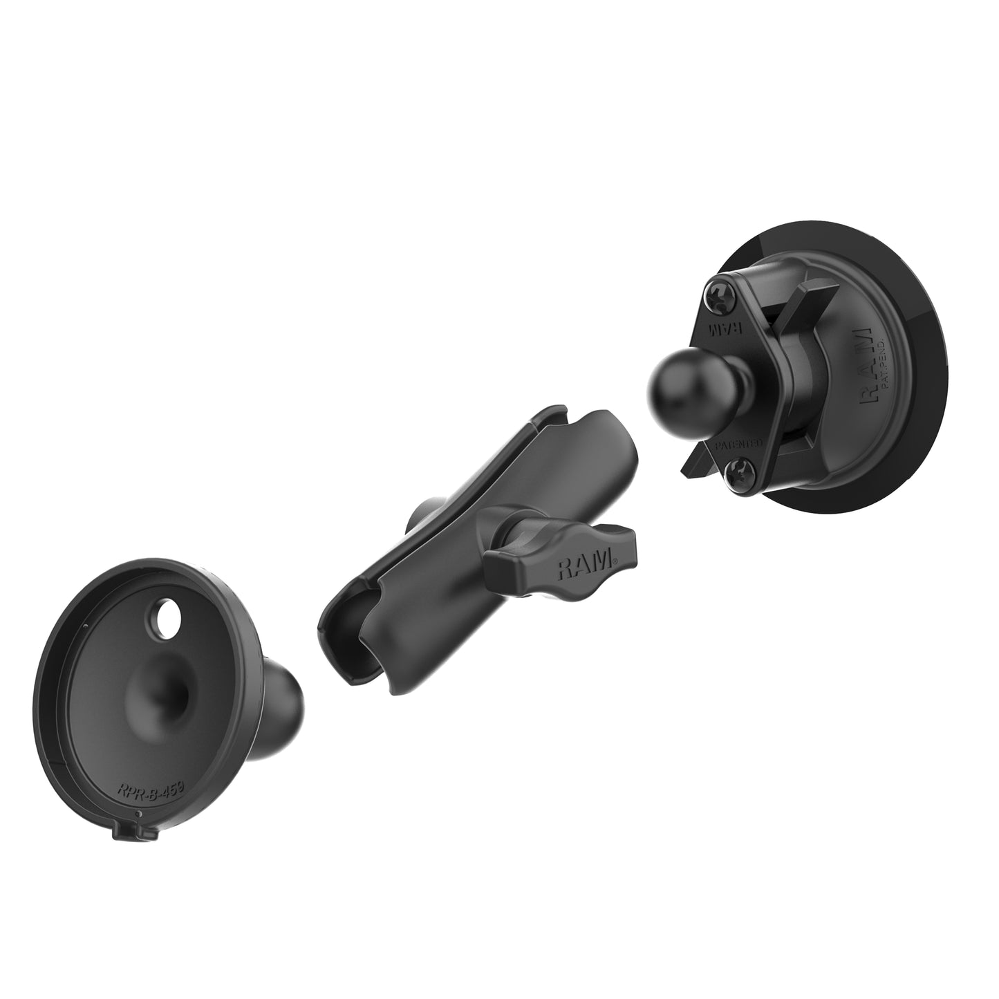 RAM® Twist-Lock™ Suction Cup Mount for Apple 25W MagSafe (RAM-B-166-AP-MAG-1U)