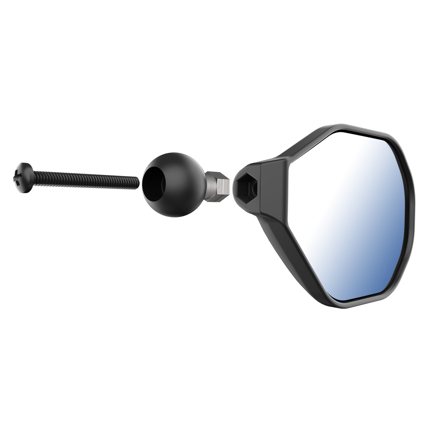 RAM® Tough-Mirror™ Right Mirror with Ball (RAM-B-465RU)