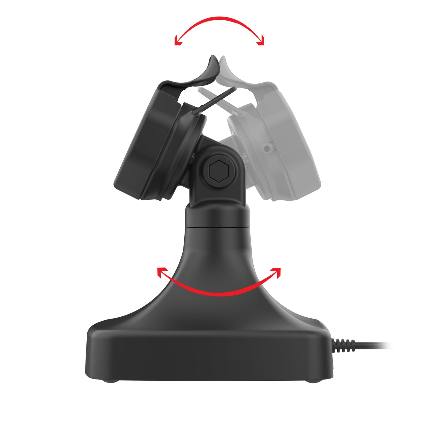 GDS® Uni-Conn™ Powered Tilt & Swivel Dock with USB-C + Data (RAM-GDS-DOCK-D14-U3C-2A)