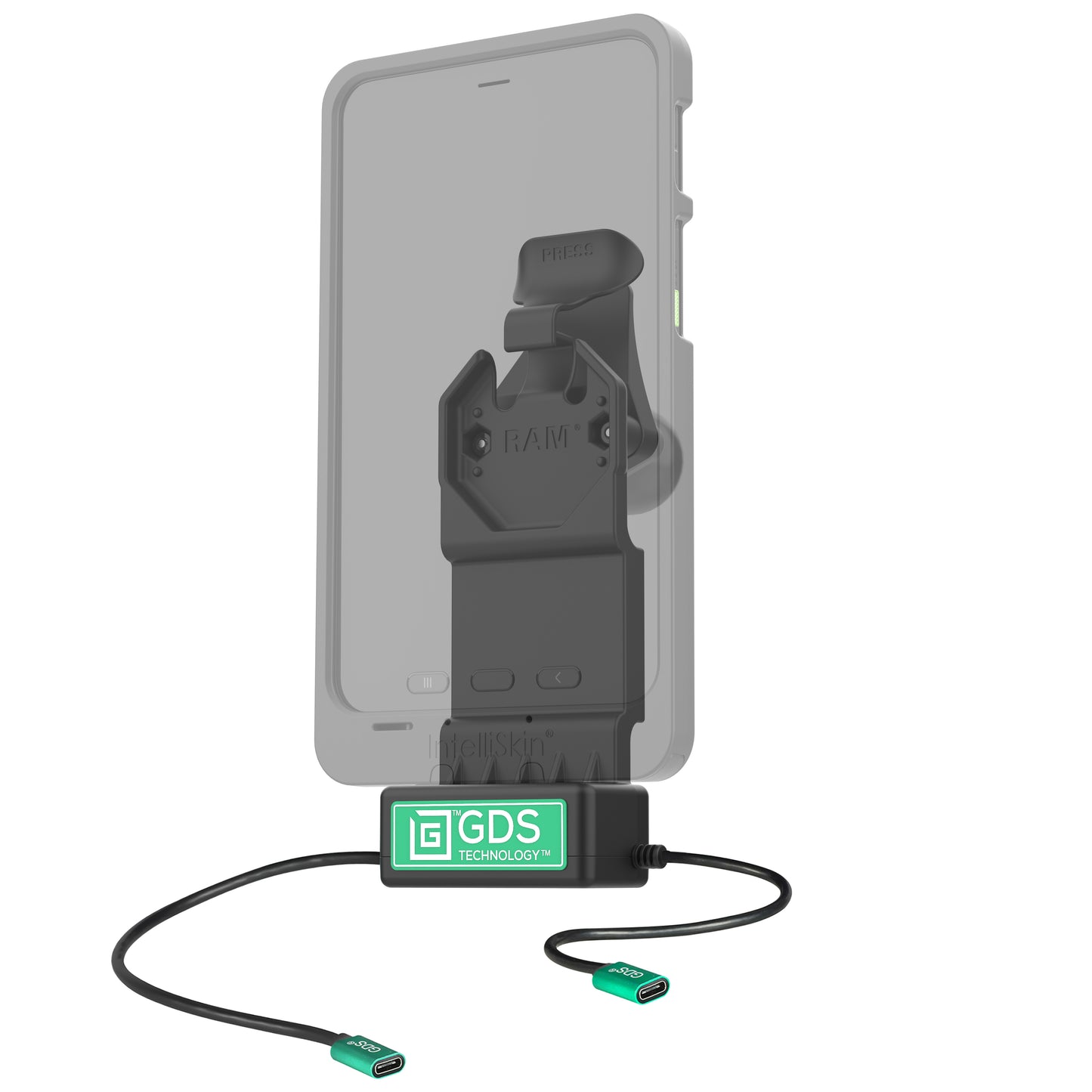 GDS® Uni-Conn™ Power + Single USB-C Dock (RAM-GDS-DOCK-U1CP-CU)