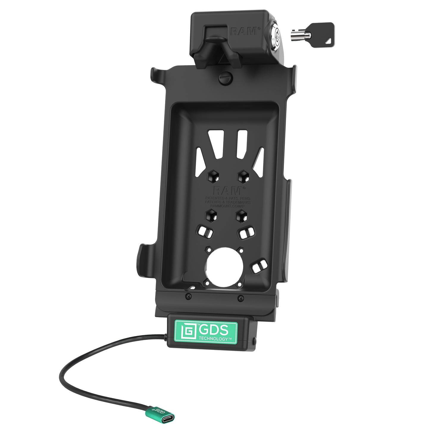 Locking GDS® Tough-Dock™ for Tab Active5 & 3 (RAM-GDS-DOCKL-SAM62CPU)
