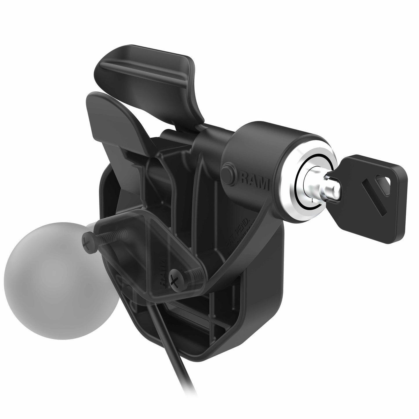 GDS® Uni-Conn™ Powered Left Locking Snap-In Dock with USB-C Connector (RAM-GDS-DOCKLL-U3CPU)