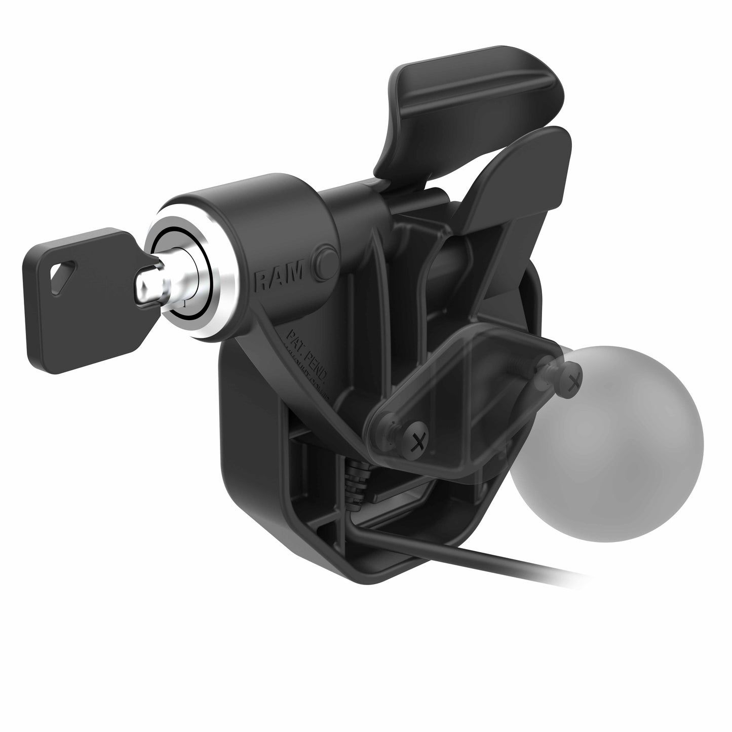 GDS® Uni-Conn™ Powered Right Locking Snap-In Dock with USB-C Connector (RAM-GDS-DOCKLR-U3CPU)