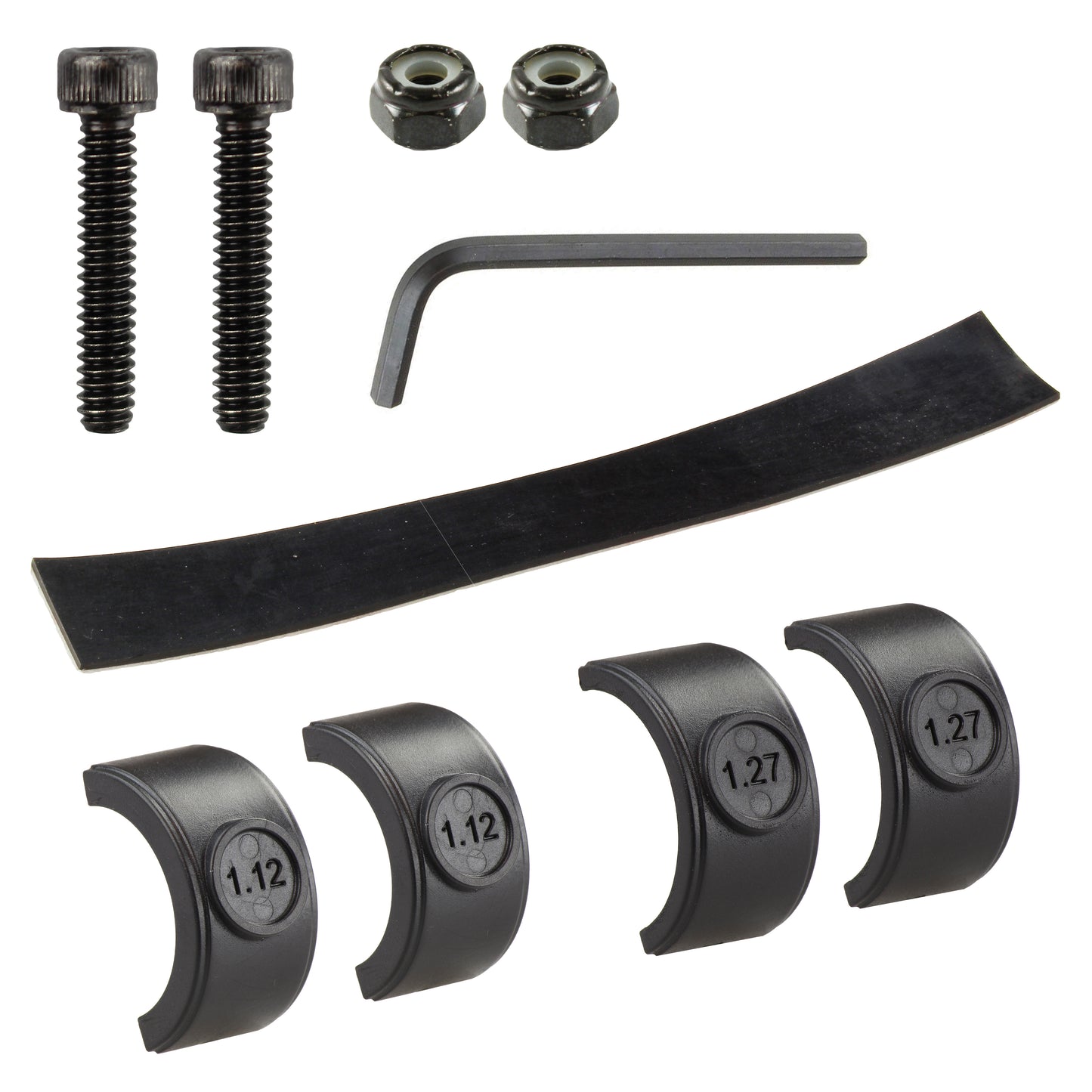 RAM® Hardware & Spacer Pack for Torque™ Large Rail Base (RAM-HAR-408-112-15U)