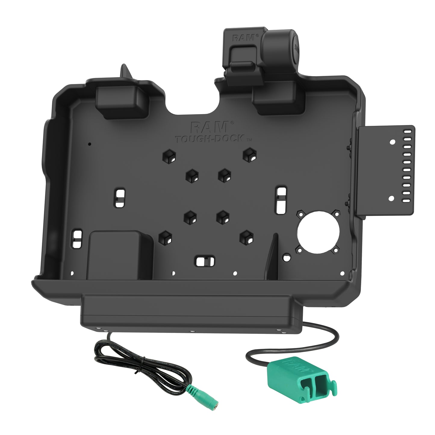 RAM® Power + Dual USB Data Dock for Getac ZX10 (RAM-HOL-GE4PD2U)