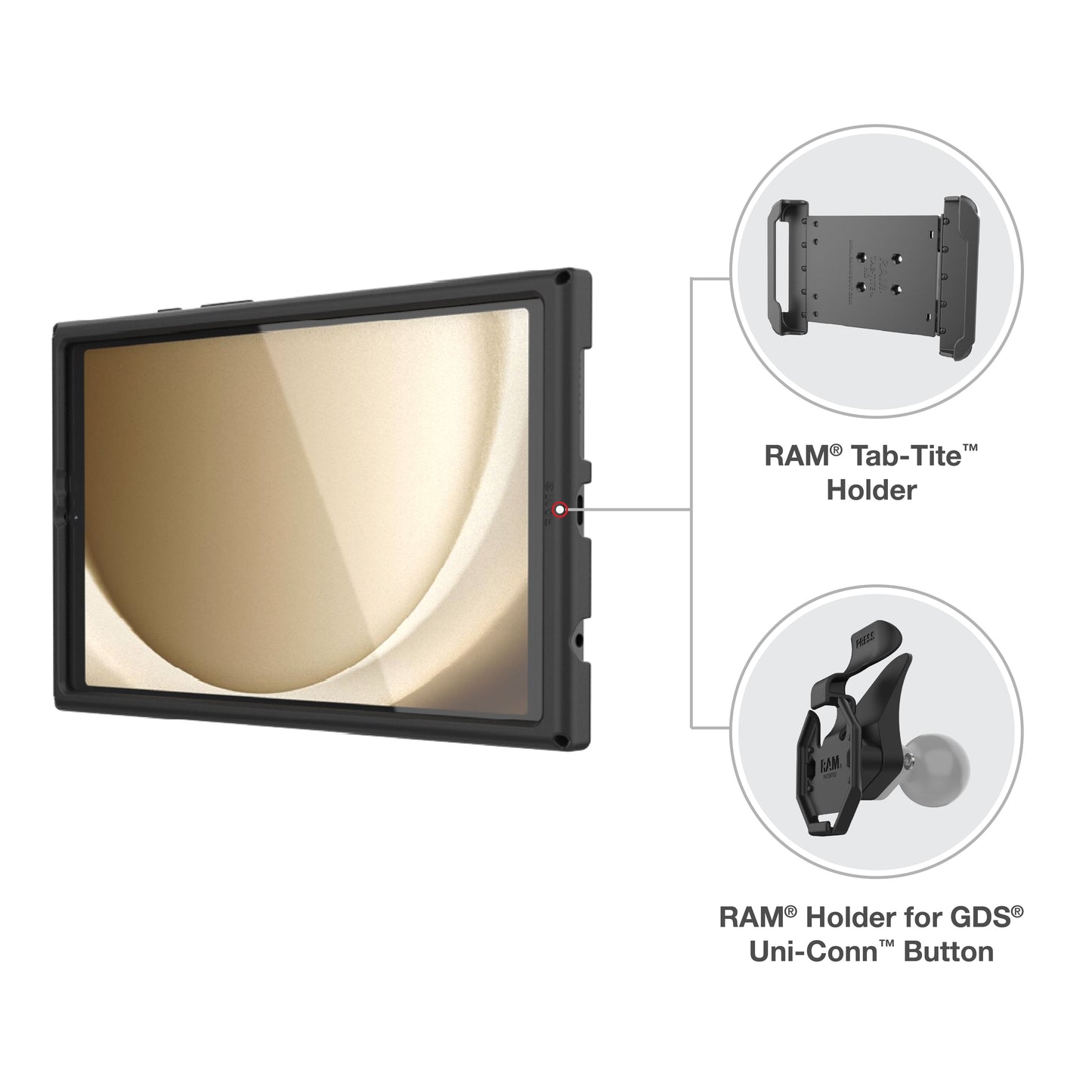 RAM® Skin™ for Samsung Tab A9 (RAM-SKIN-SAM97)