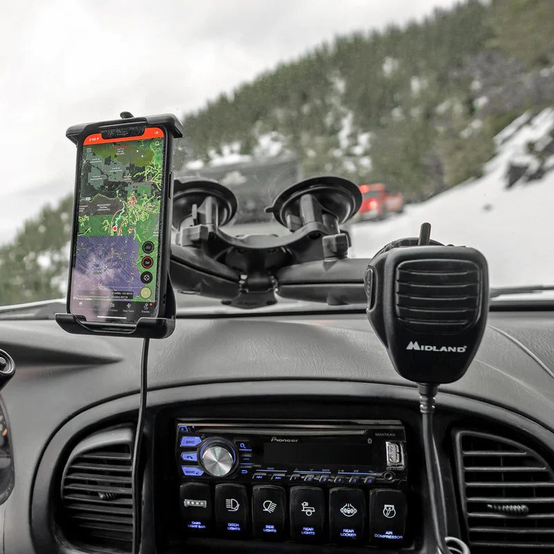 RAM Tough-Box™ Console Microphone Clip Base (RAM-VC-MC)
