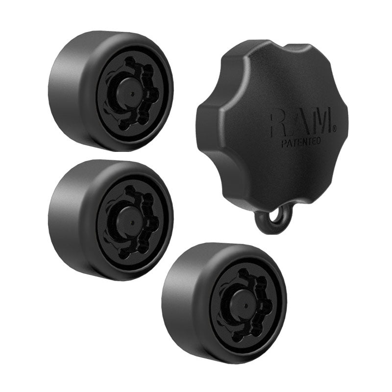 RAM® Pin-Lock™ Security Kit for Double Swing Arms (RAP-S-KNOB-109-1U)