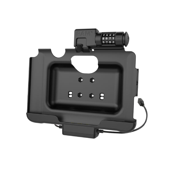RAM® Skin™ Combo-Locking Power + Data Cradle for Samsung Tab Active Pro (RAM-HOL-SAM57PDCLU)