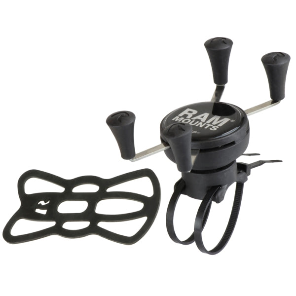 RAM EZ-ON/OFF™ Bicycle Mount w/ X-Grip® Universal Cradle (RAP-274-1-UN7U)