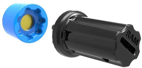 RAM Combination Pin Lock Security Nut & Key Knob (RAP-S-NUT5U)