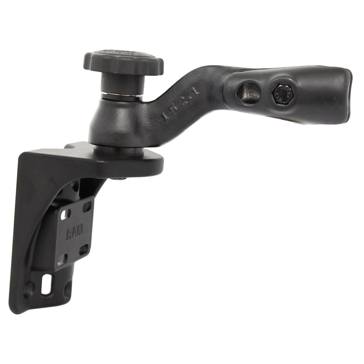RAM® Vertical 6" Swing Arm Mount with Fixed Socket Arm (RAM-109V-4U)