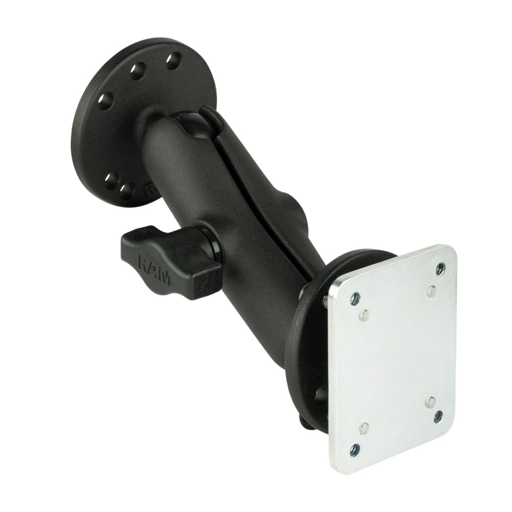 RAM® Double Ball Mount with Backing Plate (RAM-B-101U-225B2)