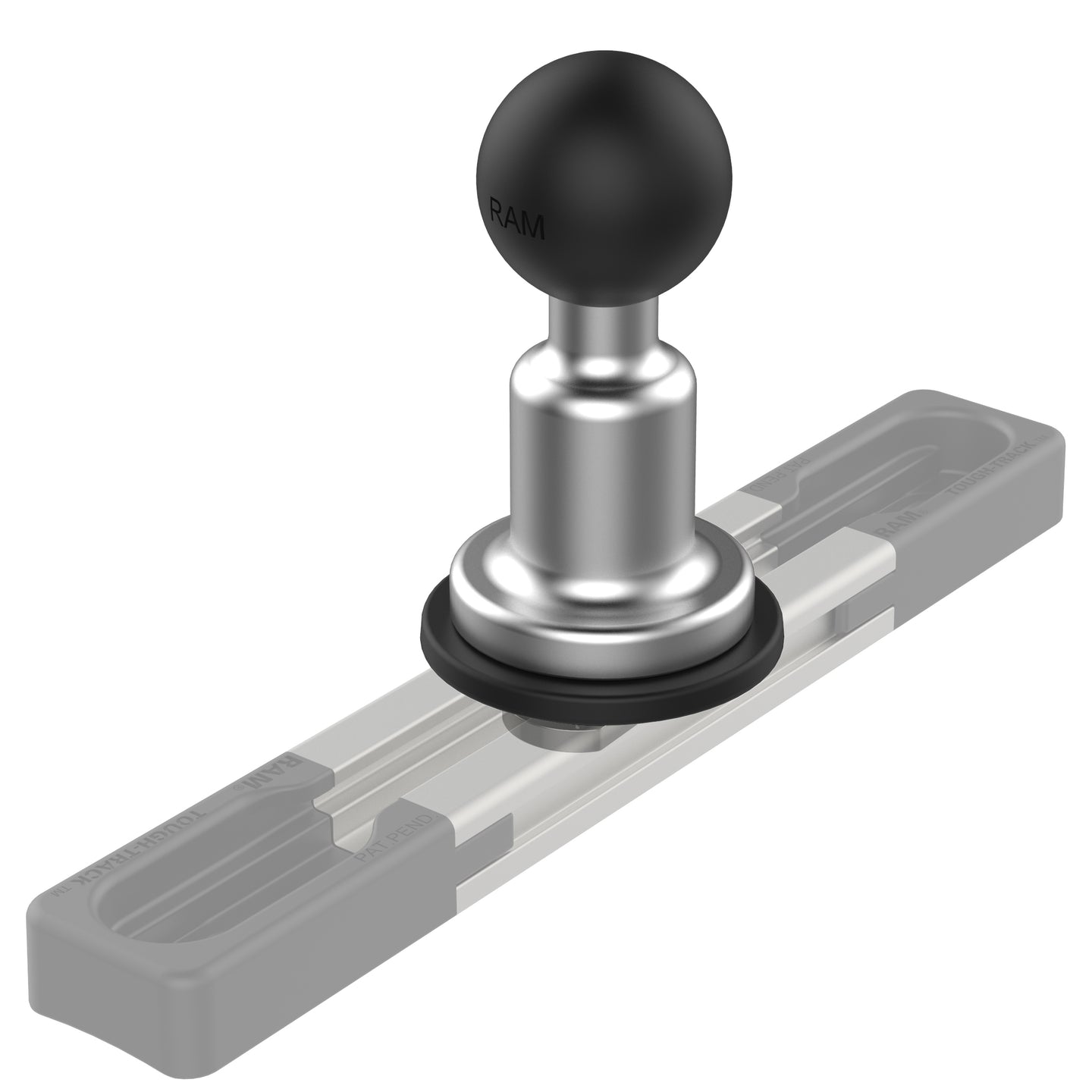 RAM® Aluminum Track Ball Base with T-Bolt Attachment - B Size (RAM-B-463-TRA1U)