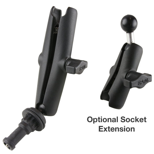 RAM® Quick Release Socket Arm Extension for Wheelchair Armrests (RAP-B-419-201-201U-C)