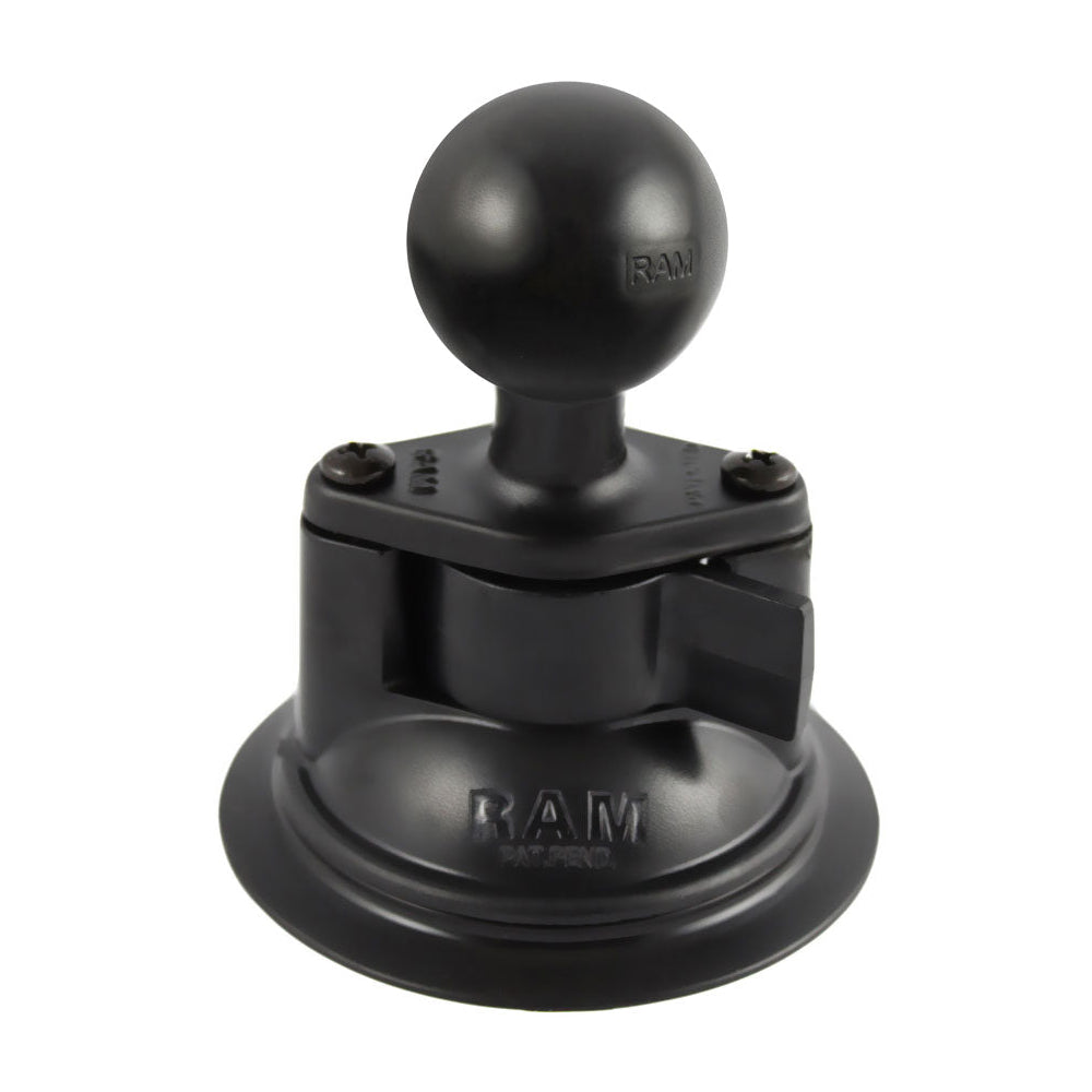 RAM Suction Cup Twist Lock Base with 1.5" Ball (RAM-224U)