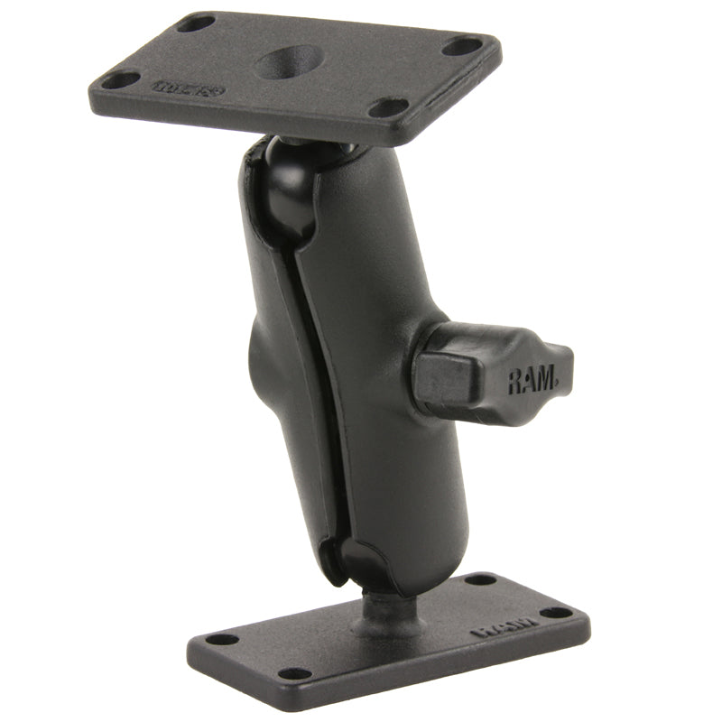 Double Ball Mount with 1.5 x 3" Plates