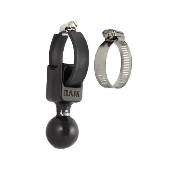 RAM 1.5" Ball Base with 1" to 2.1" Strap (RAM-108BU)