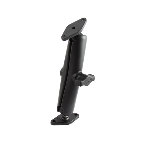 RAM 1" Ball Mount with Long Arm & 2/Diamond Bases (RAM-B-102U-C)