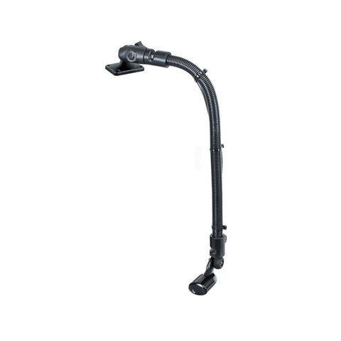 RAM Transducer Arm Mount with Rigid Aluminum Rod and Rectangle Base (RAM-B-316-18-TRA1-202-225)