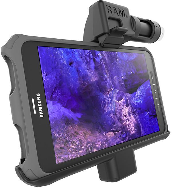 RAM Samsung Galaxy Tab Active 8.0 Locking Cradle w/ Keyed Lock (RAM-HOL-SAM7PKLU) - Image3