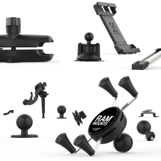 RAM® Mount Setup Guide: How to Build Your Mount with Base, Arm & Cradle ...