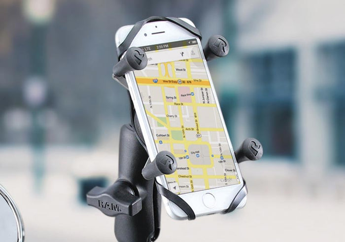 RAM X-Grip Mount (RAM-HOL-UN7BU) with X-Grip Tether
