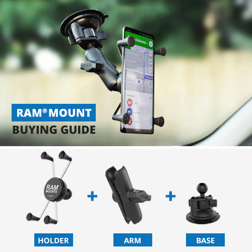RAM® Mount Buying Guide: Choosing the Right Ball Size, Base and Holder