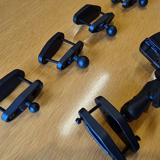 RAM Clamp Mounts and Sizes Explained