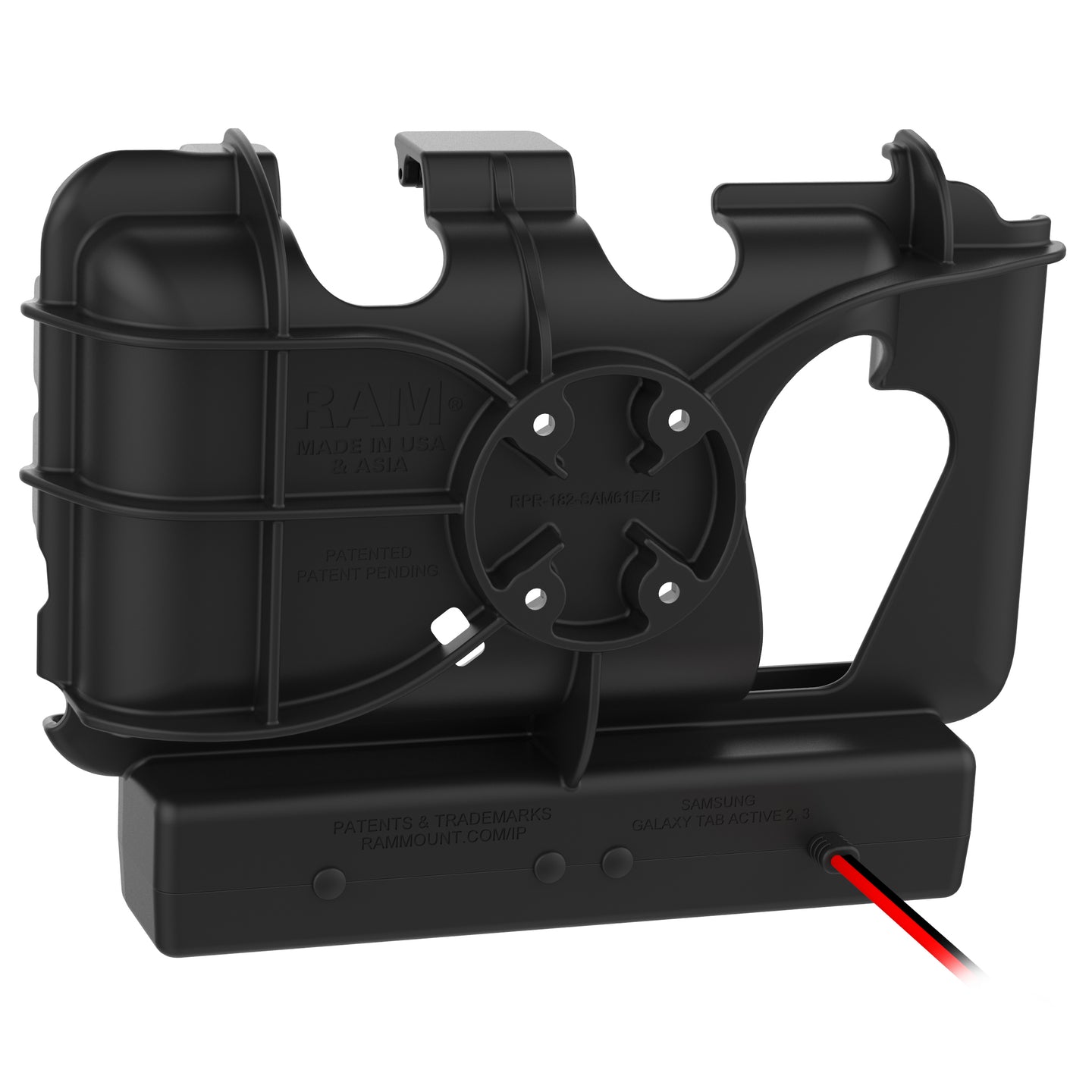 RAM® Powered Dock for Tab Active5 & 3 with Speaker Box (RAM-HOL-SAM61PU)
