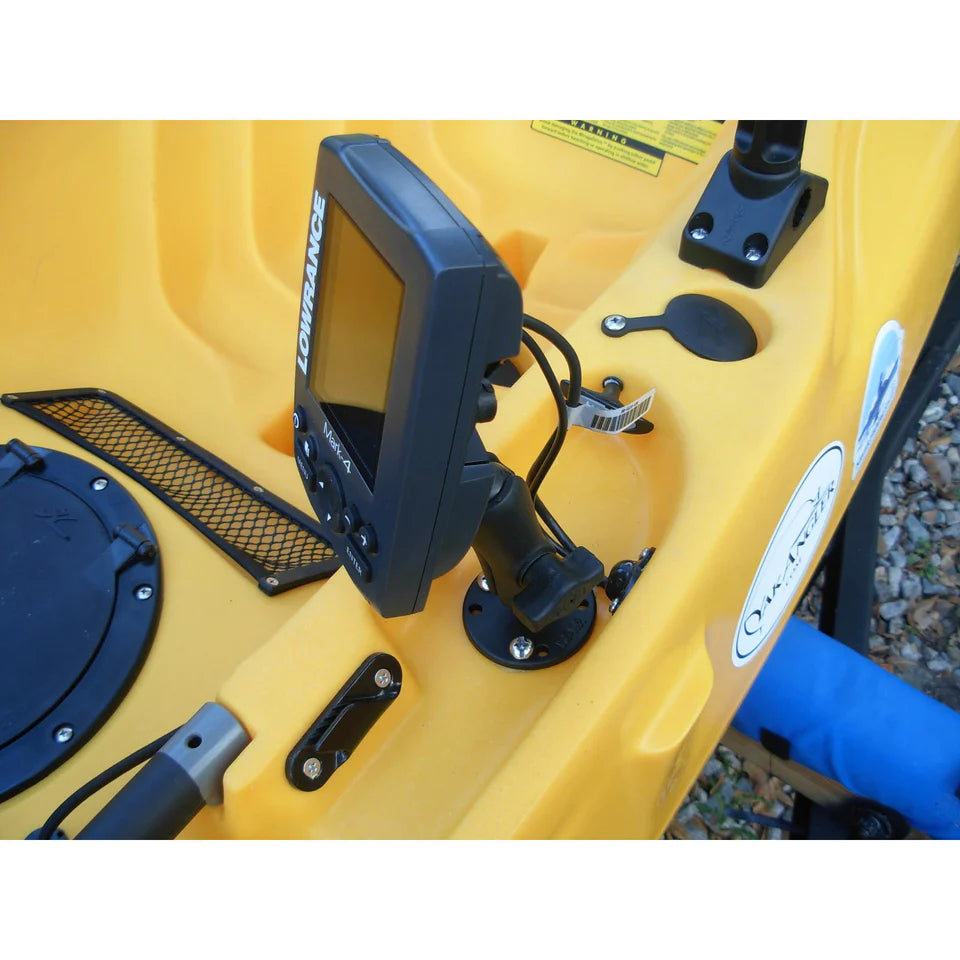RAM Ball Marine Electronic Mount for Lowrance Elite-4 & Mark-4 Series Fishfinder (RAM-B-101-LO11)