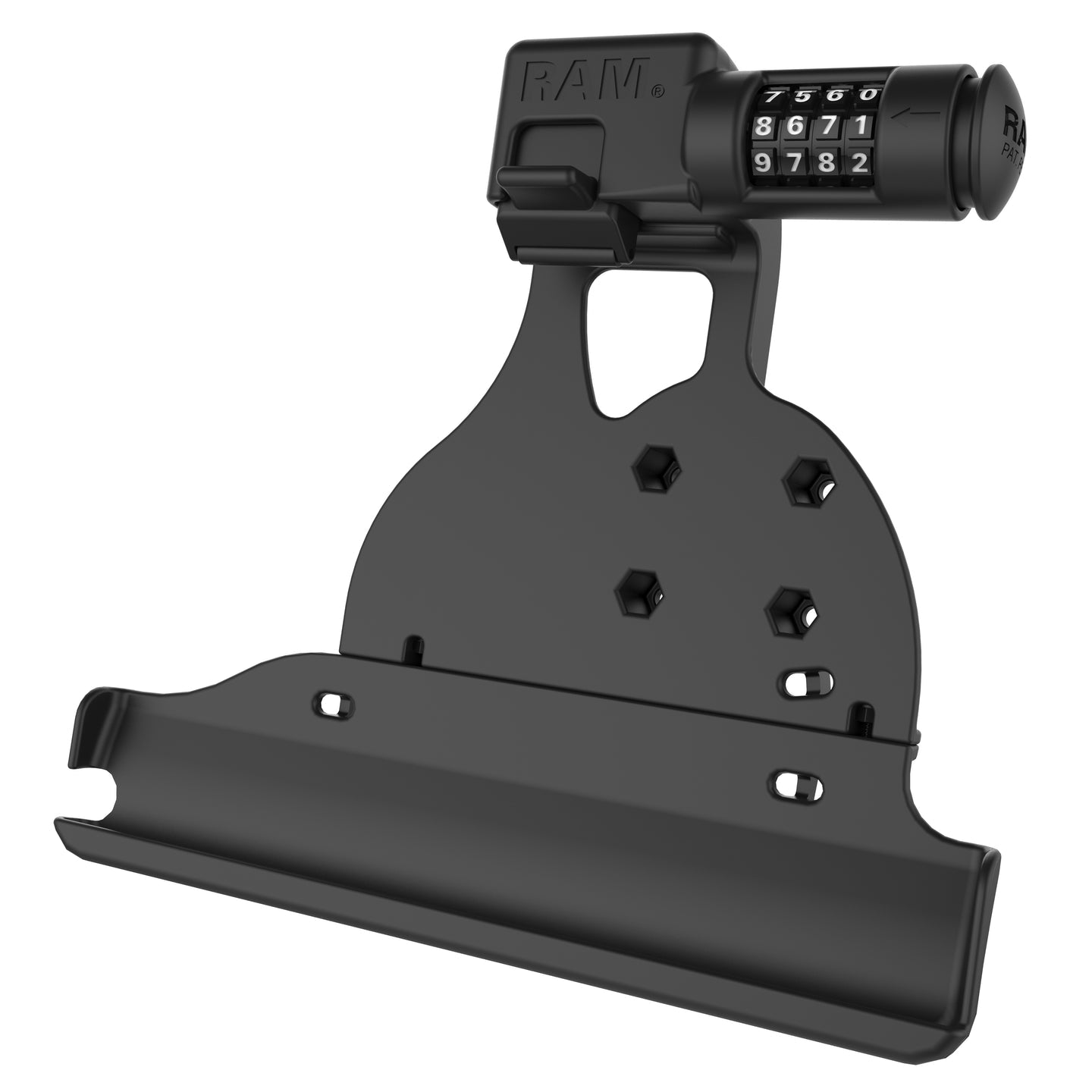 RAM® EZ-Roll'r™ Combo Locking Holder for iPad 6th Gen, Air 2 + More (RAM-HOL-AP15CLU)