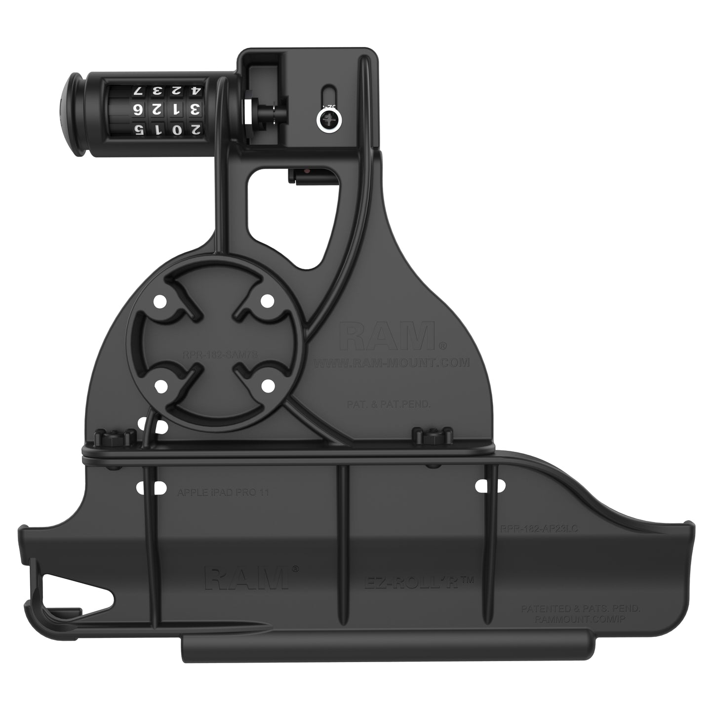 RAM® EZ-Roll'r™ Combo Locking Holder for iPad Pro 11" & Air 4 (RAM-HOL-AP23CLU)