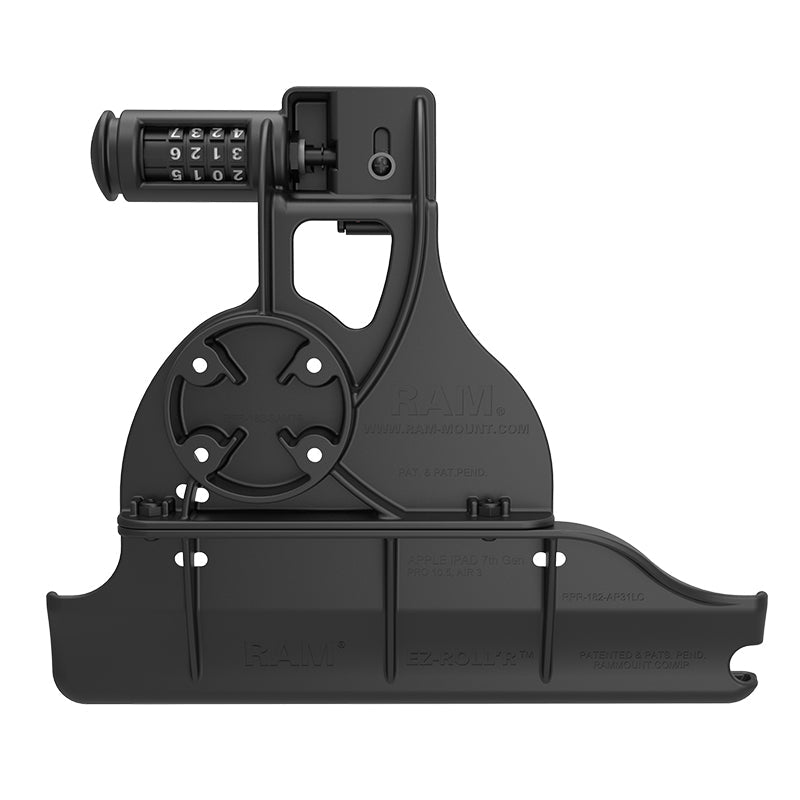 RAM® EZ-Roll'r™ Combo Locking Holder for iPad 7th-9th Gen & Air 3 (RAM-HOL-AP31CLU)