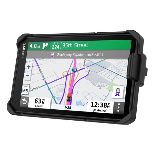 RAM® EZ-Roll'r™ Locking Cradle for Garmin d?zl™ OTR700 (RAM-HOL-GA77LU)