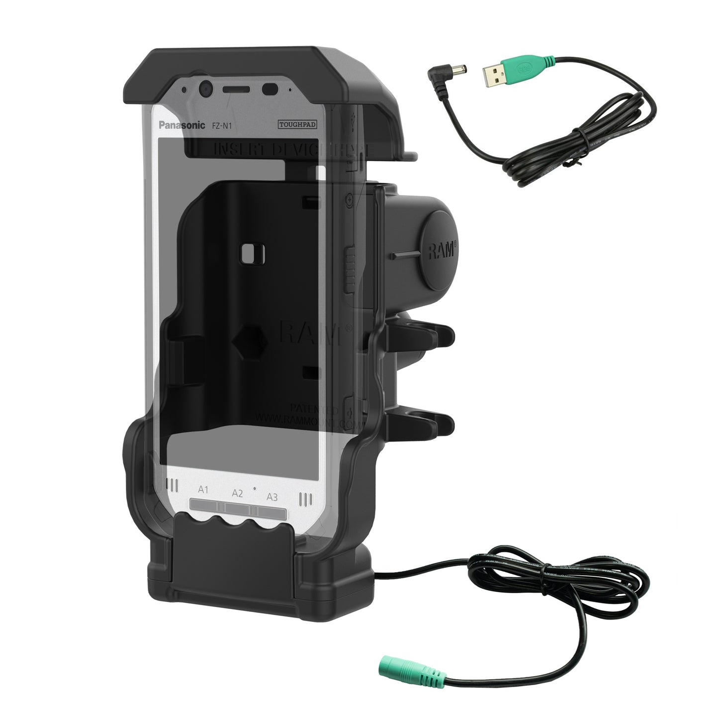 RAM® Powered Dock for Panasonic Toughbook FZ-N1 & FZ-F1 (RAM-HOL-PAN11PU)