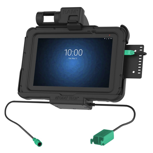 GDS® Power + Dual USB Dock for Zebra ET5x 8.3" & 8.4" Series (RAM-HOL-ZE10PD2U)