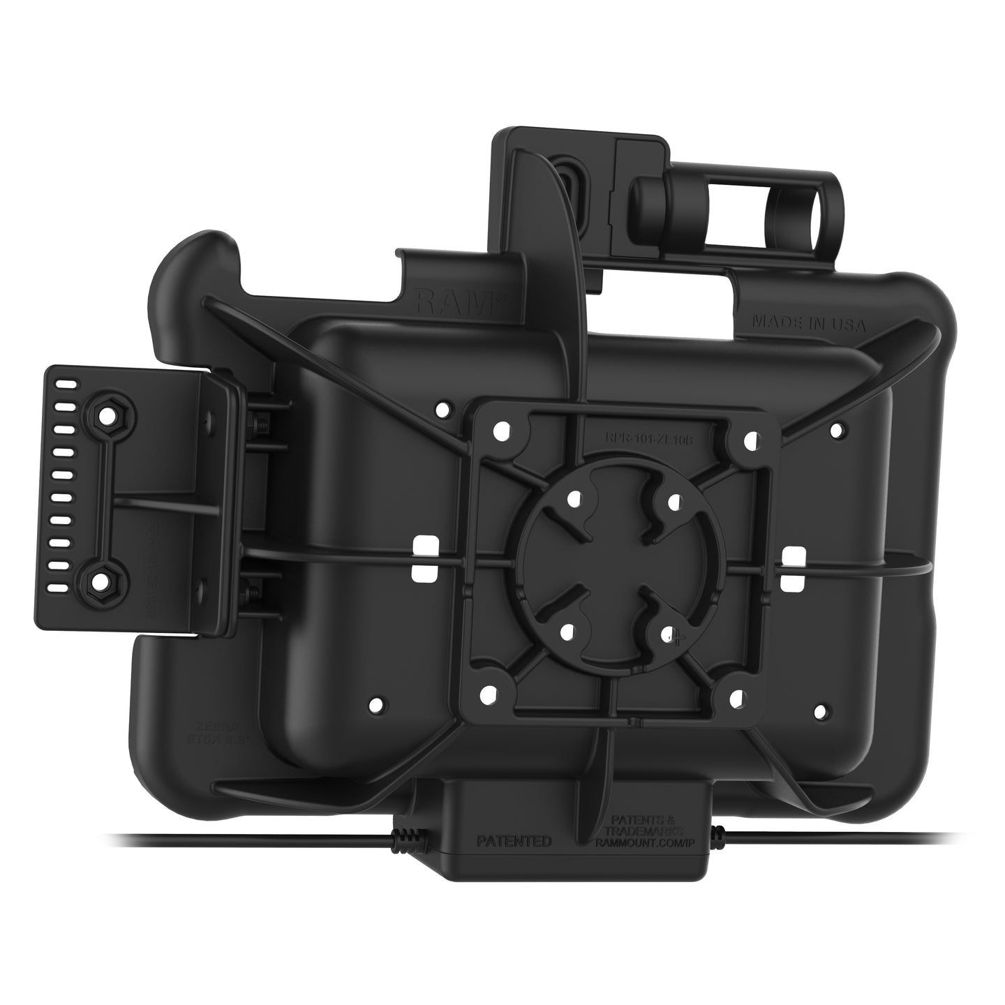 GDS® Power + Data & DB9 Dock for Zebra ET5x 8.3" & 8.4" Series (RAM-HOL-ZE10PD-DB9U)