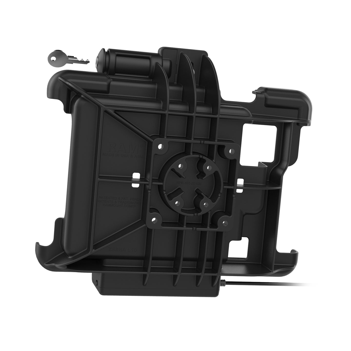 GDS® Key Locking Powered Dock for Zebra XSLATE L10 (RAM-HOL-ZE15PKLU)