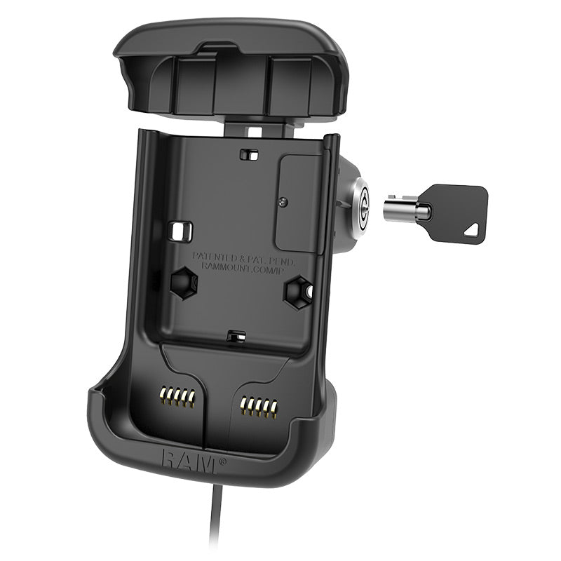 RAM® Key-Locking Form-Fit Powered Dock for Honeywell CT50, CT60 Series (RAM-HOL-HON7KLU)