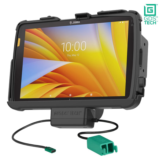 GDS® Power + Dual USB Dock for Zebra ET4x 10" Tablet with IntelliSkin® (RAM-GDS-DOCK-ZE21PD2U)
