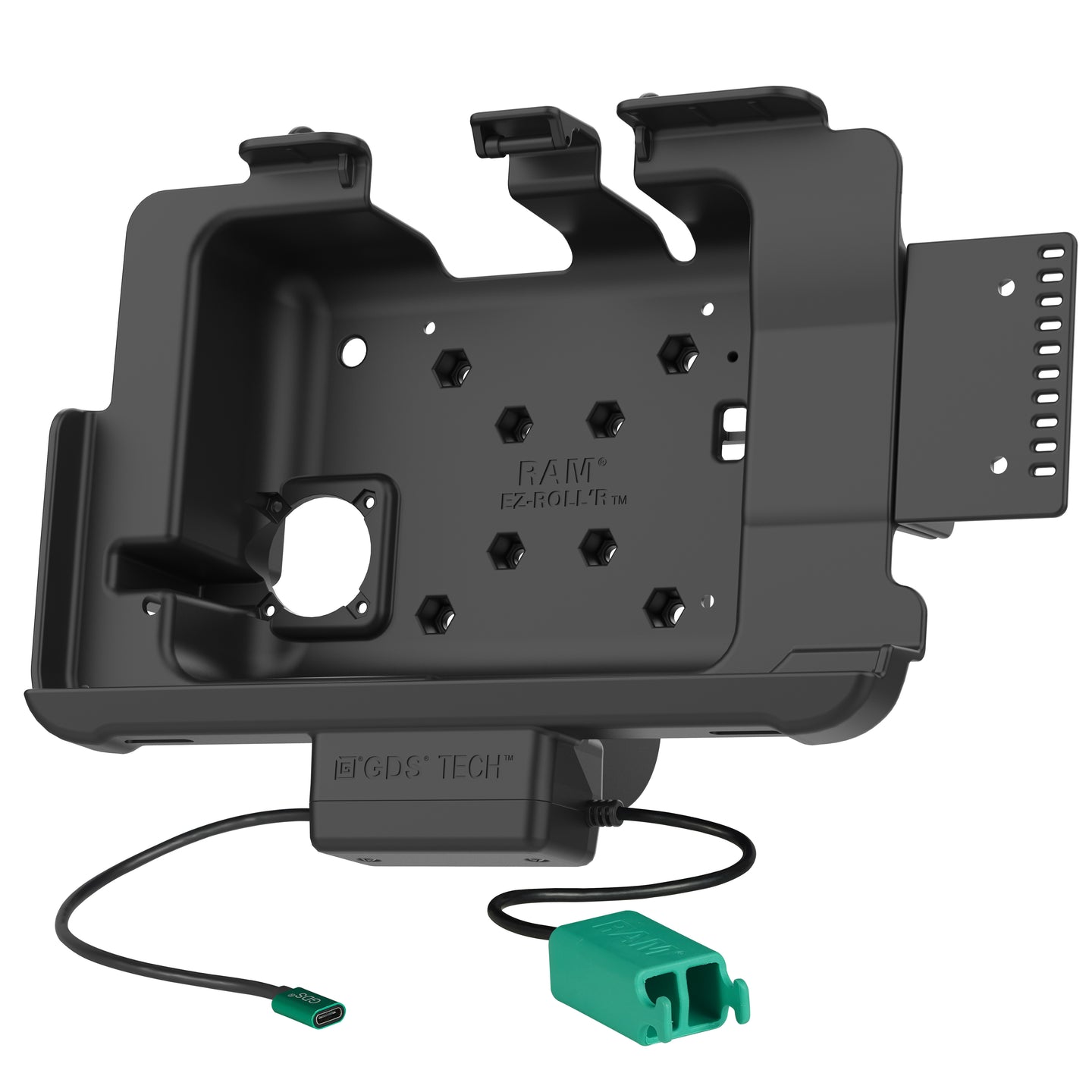 GDS® Power + Dual USB Dock for Zebra ET4x 10" Tablet with IntelliSkin® (RAM-GDS-DOCK-ZE21PD2U)