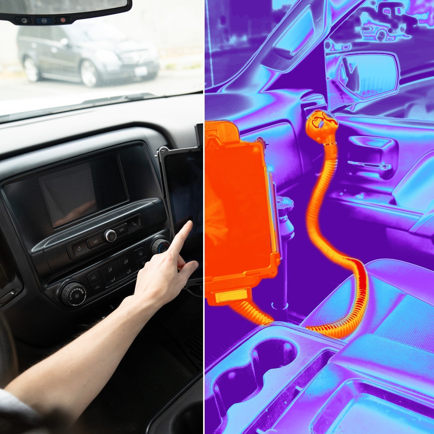 RAM® Vent-Temp™ with Back Dock Connection for Rectangular Vents (RAM-VENT1-RCT-50U)
