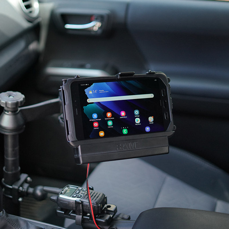 RAM® Power + Data Dock for Tab Active5 & 3 with Speaker Box (RAM-HOL-SAM61PDU)