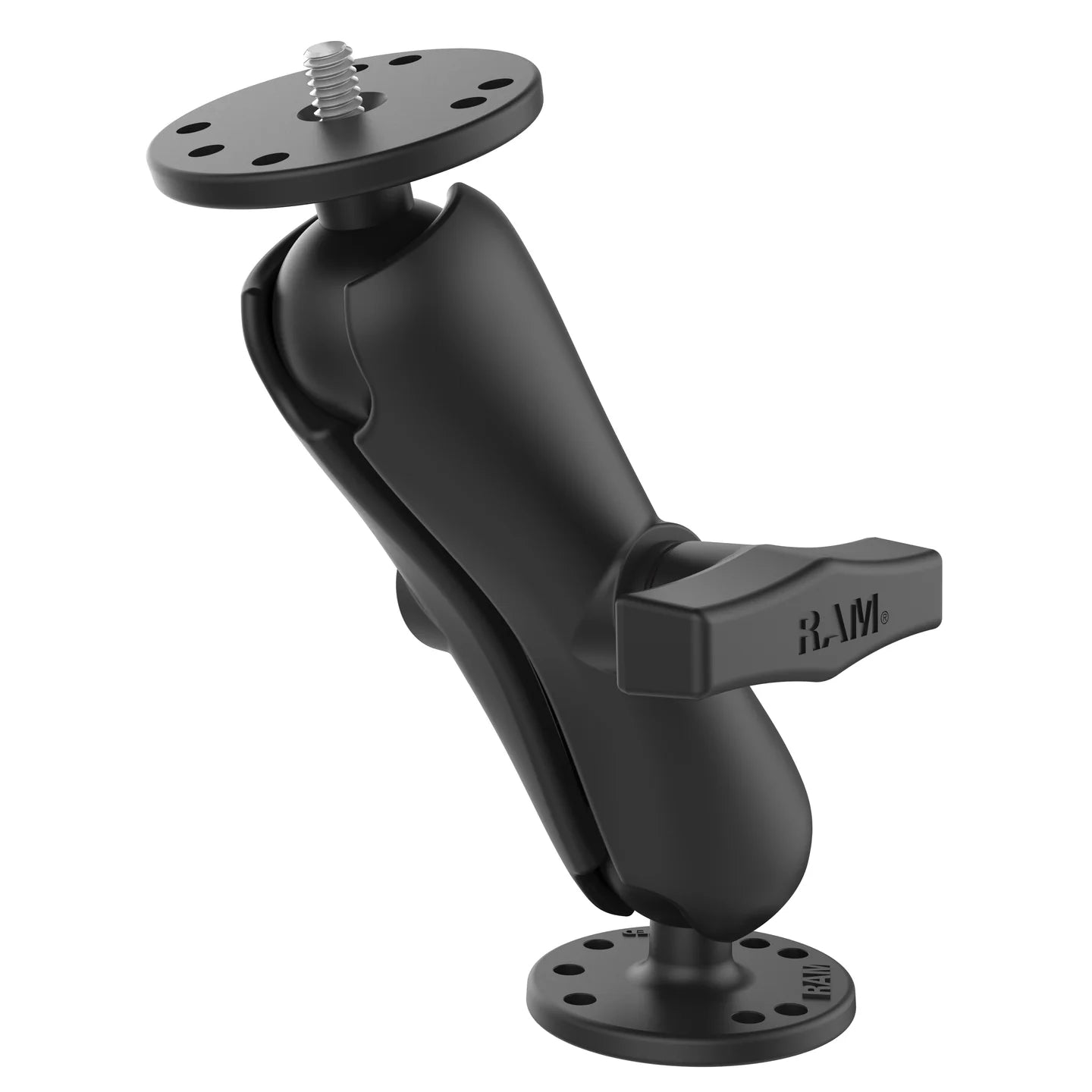 RAM C Size 1.5" Ball Camera Mount with Round Plate (RAM-101AU)