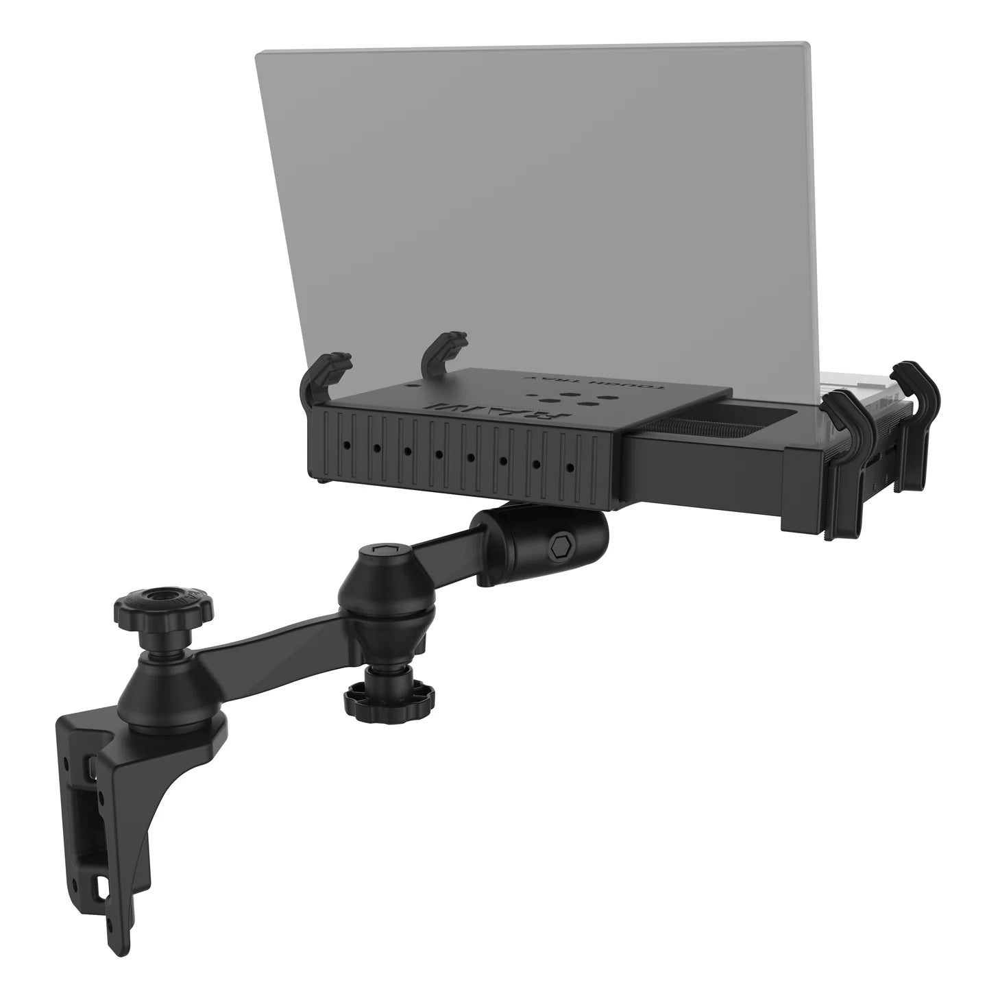 RAM® Tough-Tray™ Laptop Holder with Vertical Swing Arm Mount (RAM-109V-234U)