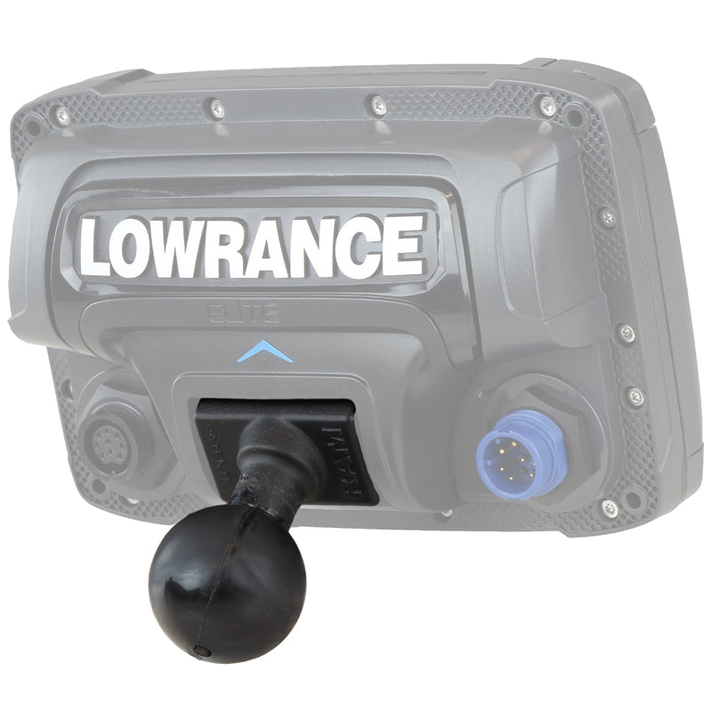 RAM® Quick Release Ball Adapter for Lowrance Elite 5 & 7 Ti + More (RAM-202U-LO11)